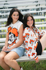 Oklahoma State University mascot tops