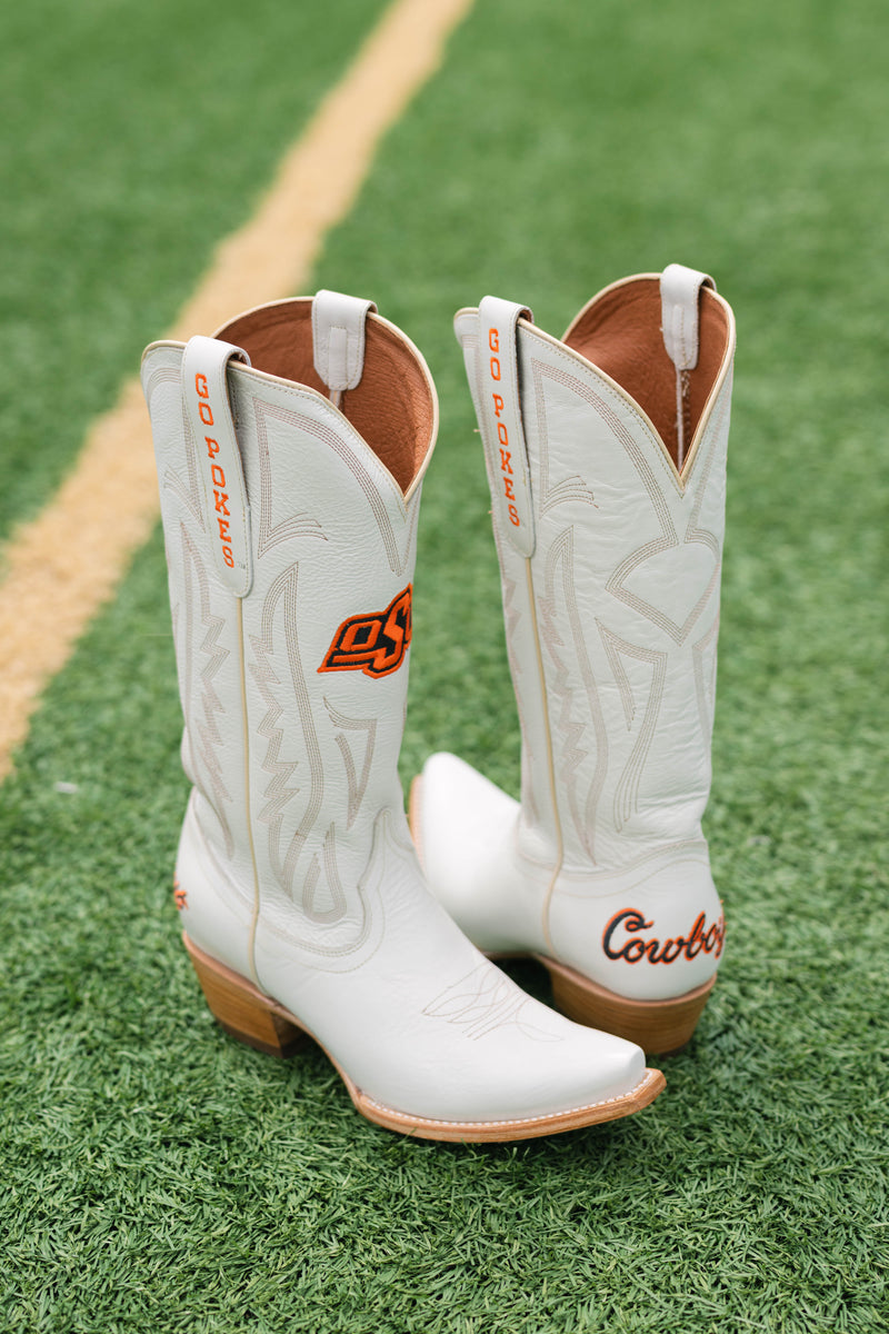 Oklahoma State western footwear