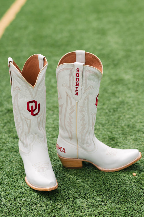 Oklahoma University cowboy boots
