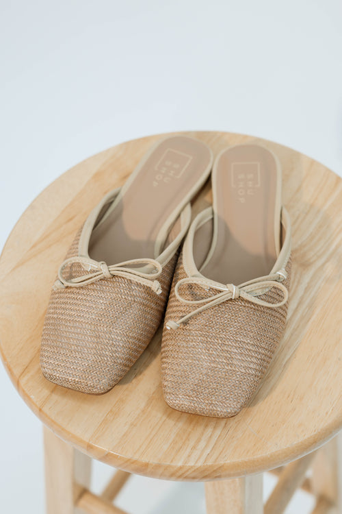 Andrea Natural Woven Sandal