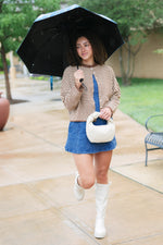 fall capsule wardrobe denim dress