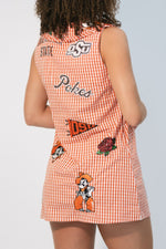 preppy OSU tailgate outfit