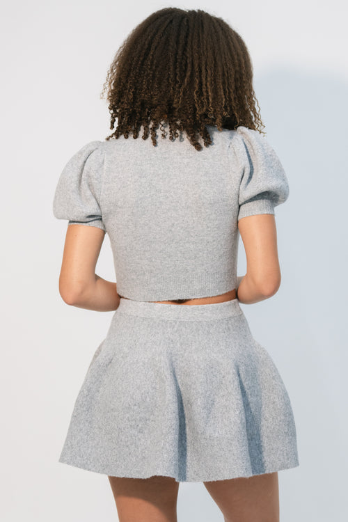 soft girl aesthetic knit outfit
