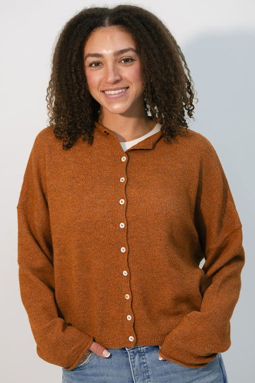 capsule wardrobe button-up cardigan