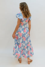 Tiered flowy dress resort wear