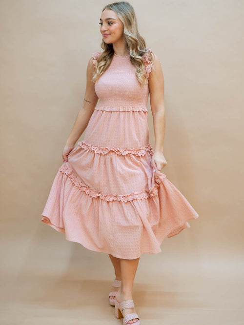 Romantic spring dress