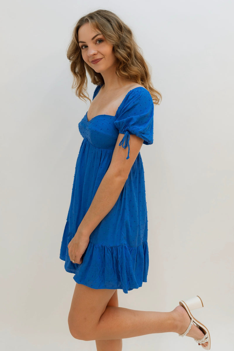 puff sleeve dress for boho-chic looks