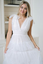 fairycore pearl detailed dress
