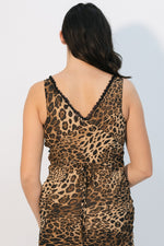 Sexy leopard print dress