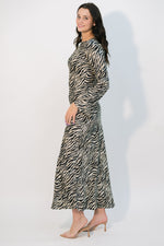 Statement print dress