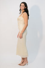Vintage lace bridal dress