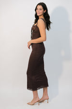Fall lace dress