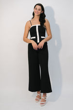 black and white two piece set