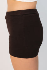 Stretch mini skort