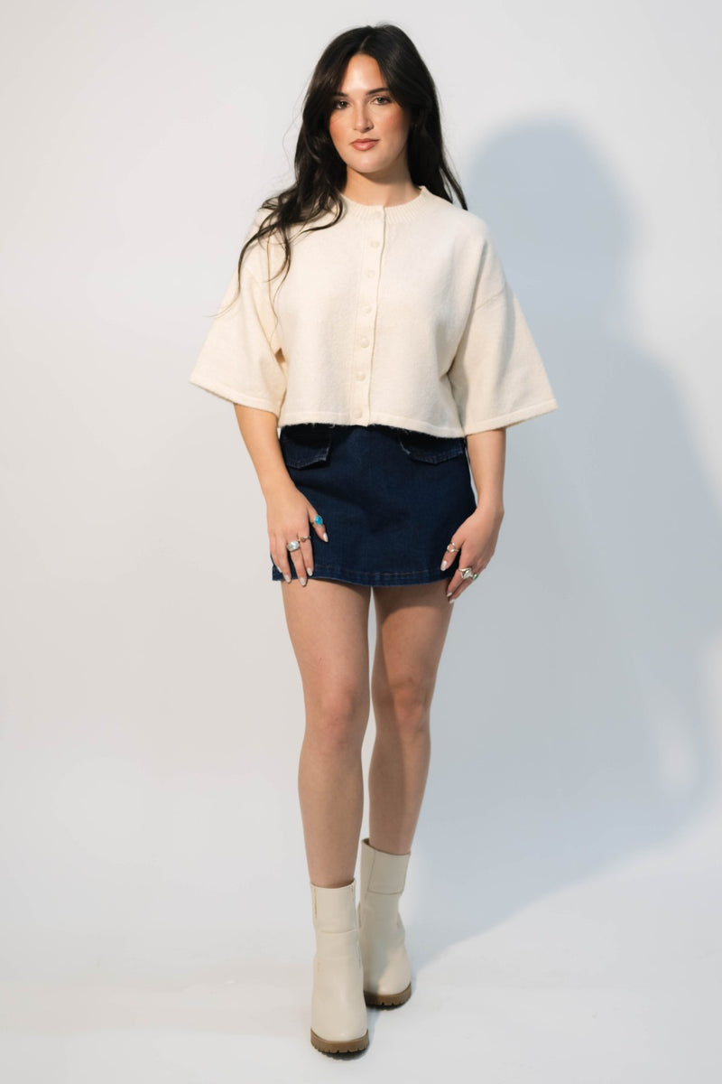 soft cream sweater