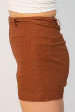 Autumn earth tone shorts
