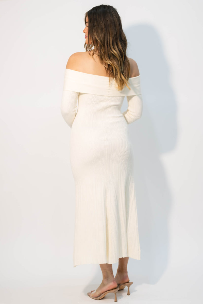 elegant ivory bridal dress