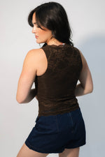 fitted lace camisole