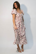 vintage floral dress