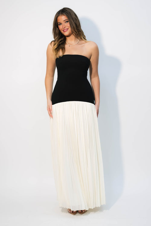 timeless black tie dress