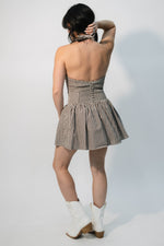 cute gingham romper for women