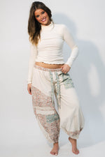 quilted cottagecore pants