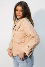 feminine quilted cottagecore coat