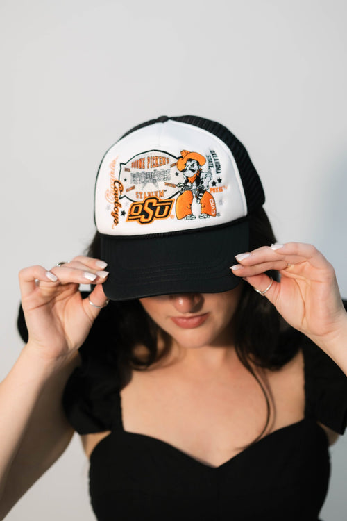 OSU Cowboys trucker hat