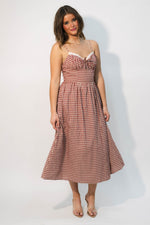 cottagecore midi dress