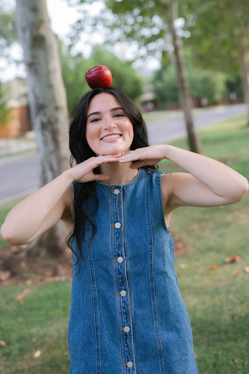 fall transition denim look