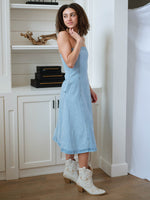 Casual chic denim dress for women