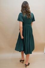 Winter Green Midi Dress