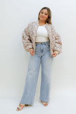 Ditsy Floral Bomber Jacket