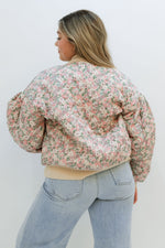 Ditsy Floral Bomber Jacket