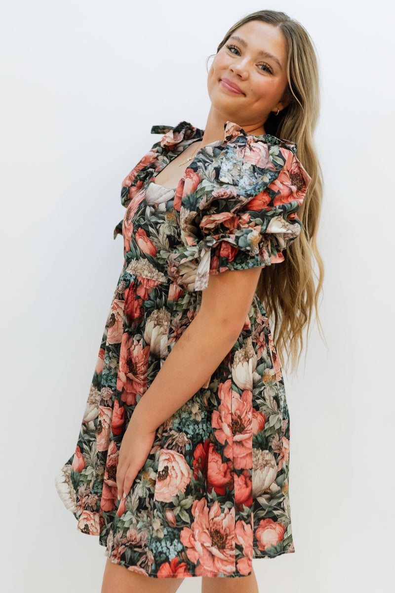 Fall Bloom BabyDoll Dress