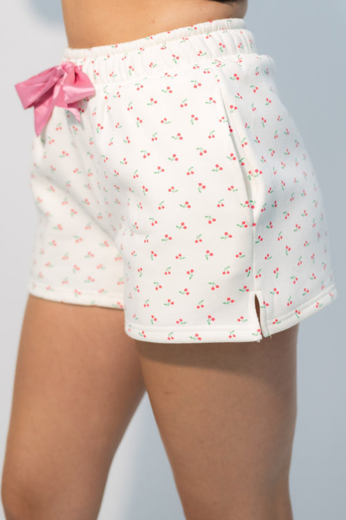 cute cherry shorts for women