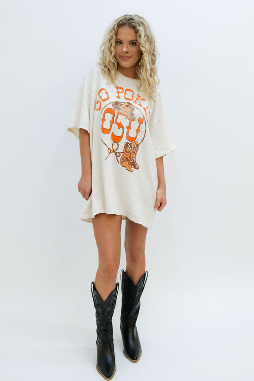 osu oversized tee shirt, tee shirt dress