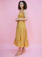 Marigold cotton midi 