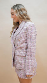 Boss Babe Blazer in Pink