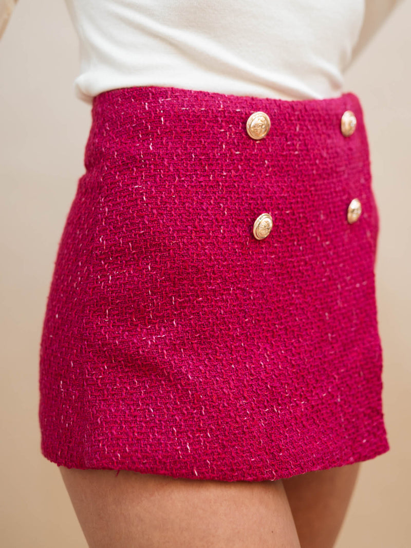 Hot Pink Mini Skirt