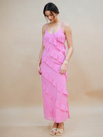 Wren Maxi Dress - Pink