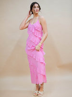 Wren Maxi Dress - Pink