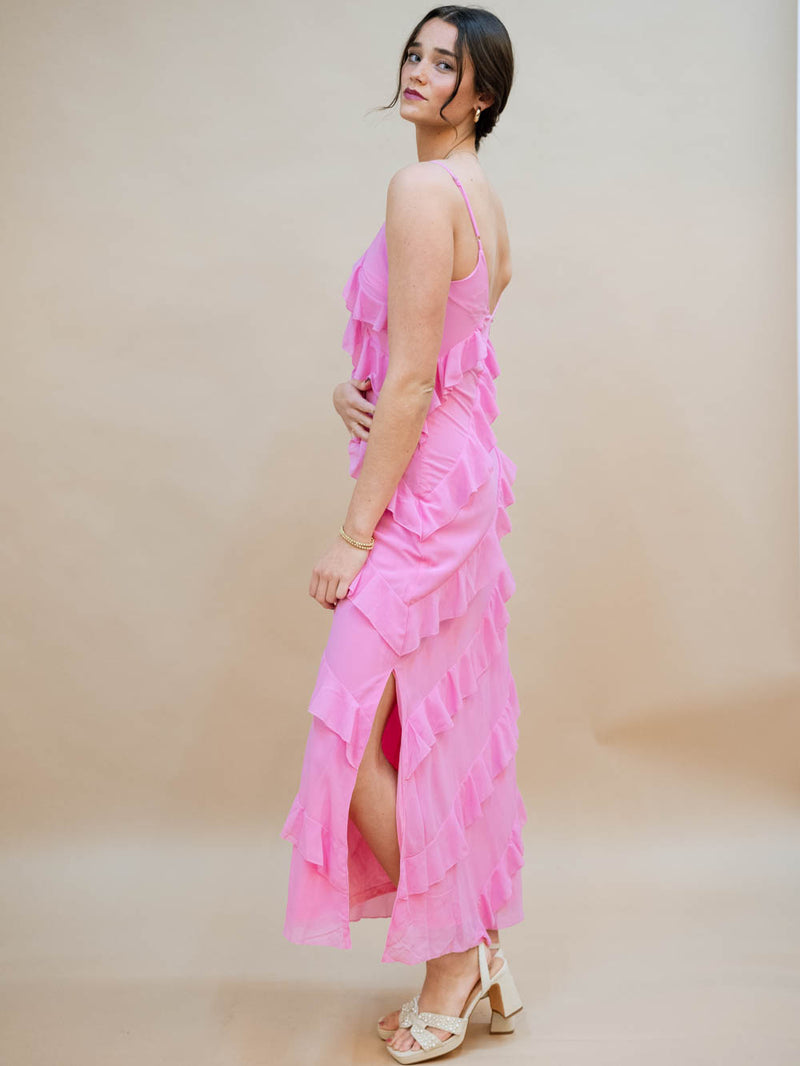 Wren Maxi Dress - Pink