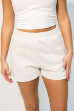 Madi Cream Shorts
