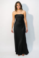 fall wedding guest dress black