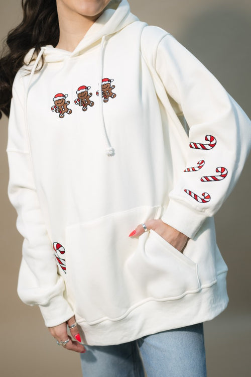 holiday baking themed sweatshirt
