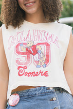 Sooners vintage mascot graphic