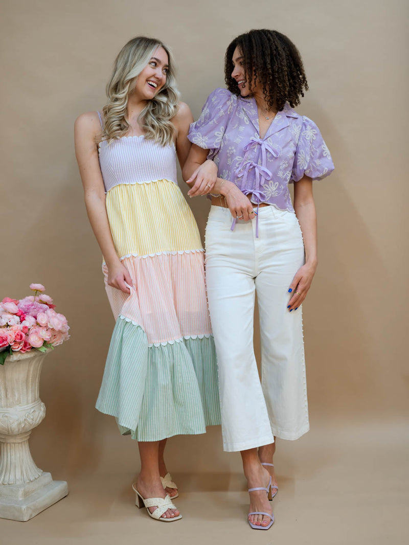 girly spring garden party fashion