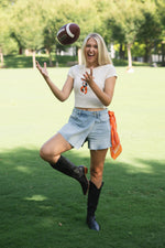 OSU gameday cropped t-shirt retro