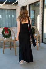 Marley Tube Maxi Dress - Black